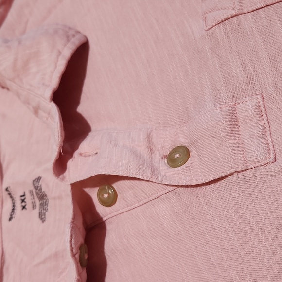 Men's Pink Polo Shirt - Picture 3 of 4